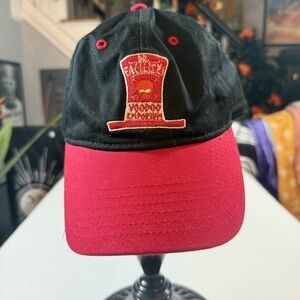 Disney Dr. Facilier Black and Red Hat